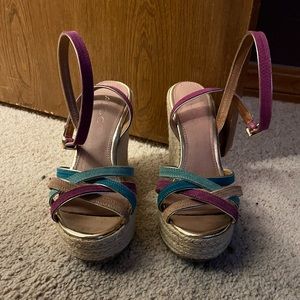 Colorful ALDO wedges